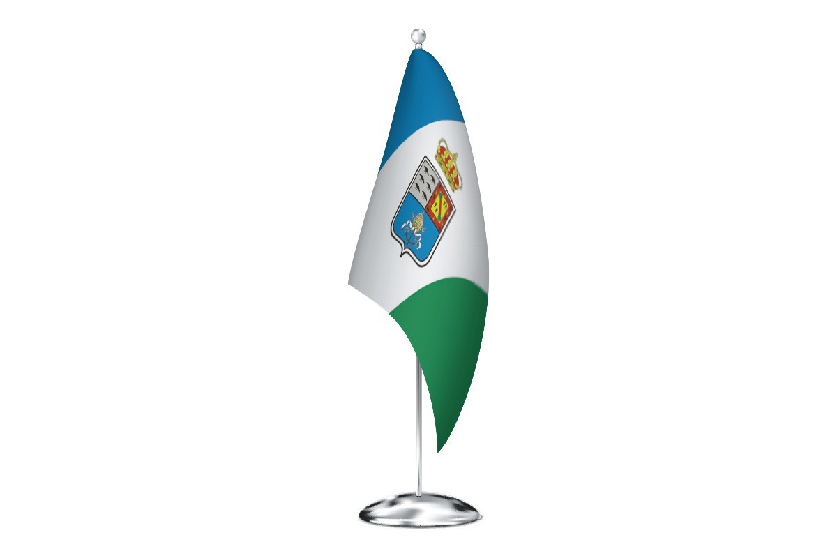 Bandera de despacho de Cudillero de alta calidad
