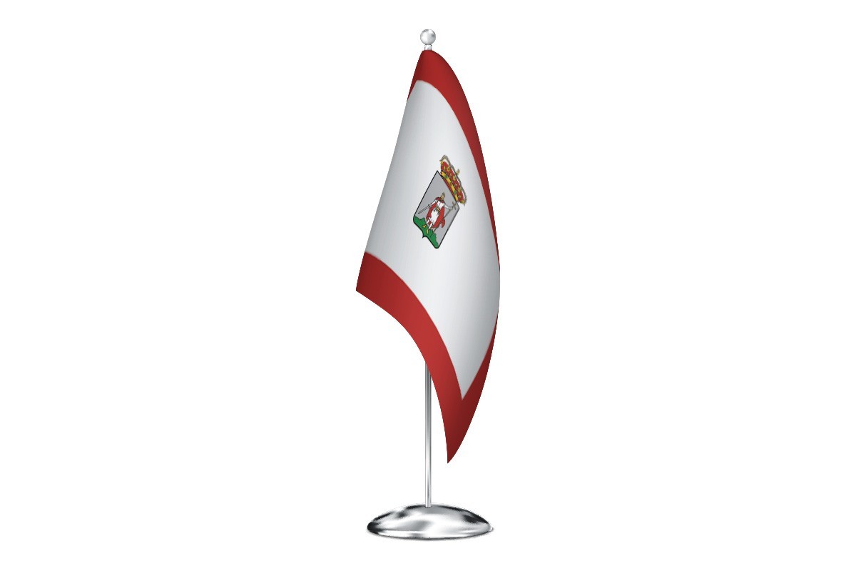Bandera de despacho de Gijón de alta calidad