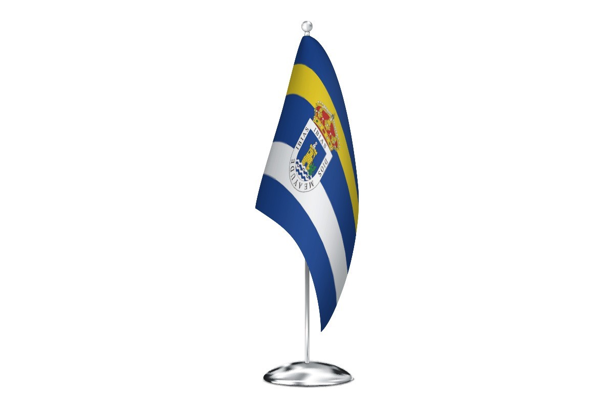 Bandera de despacho de Ibias de alta calidad