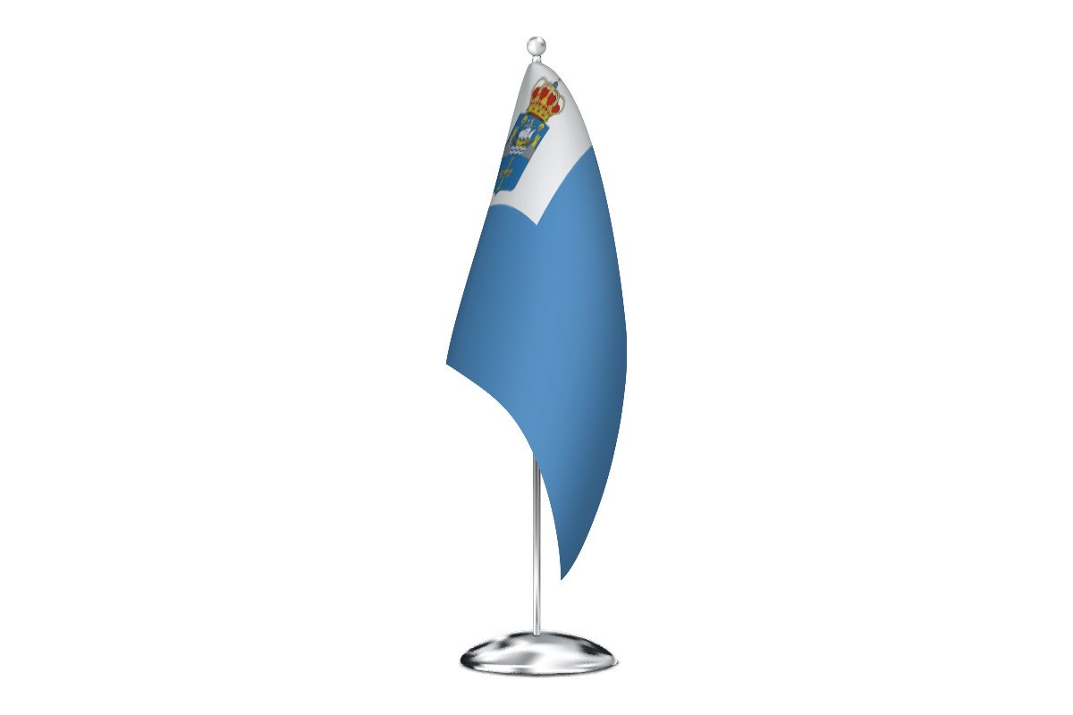 Bandera de despacho de Ribadedeva de alta calidad