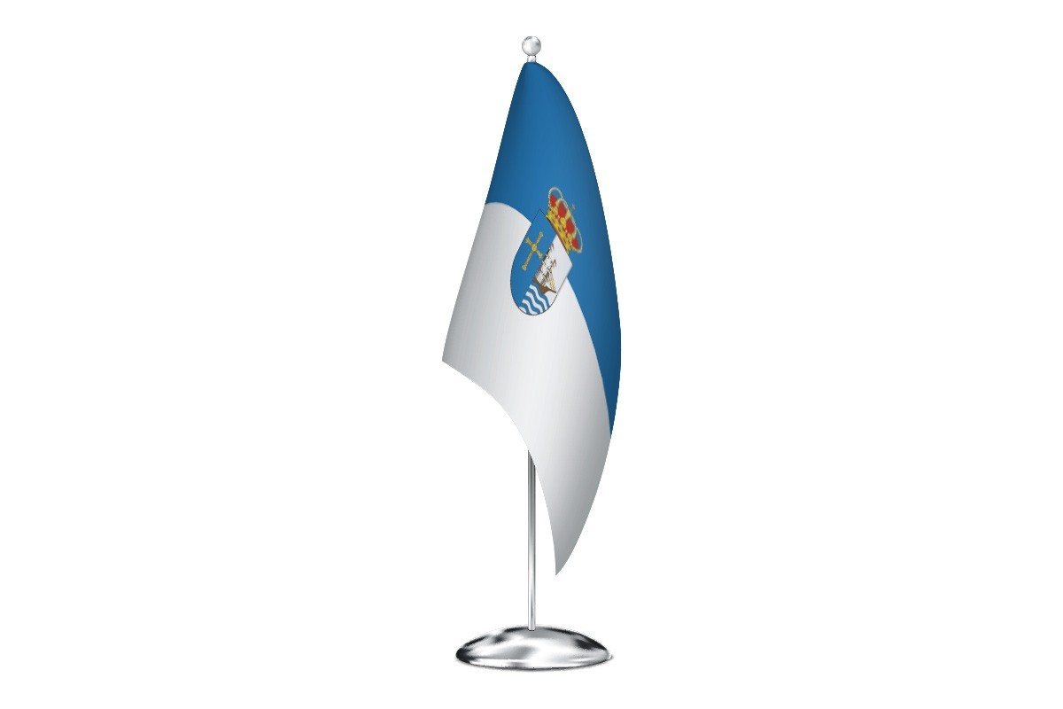 Bandera de despacho de Ribadesella de alta calidad