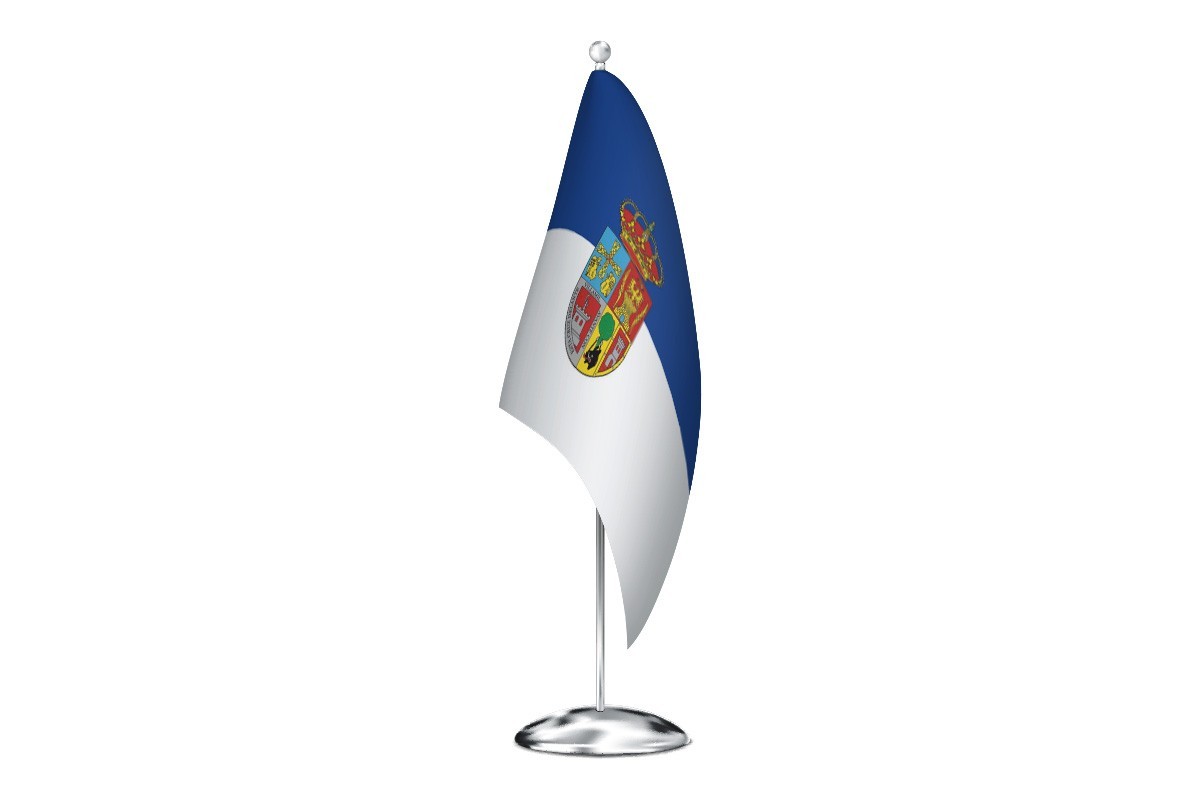 Bandera de despacho de Tapia de Casariego de alta calidad