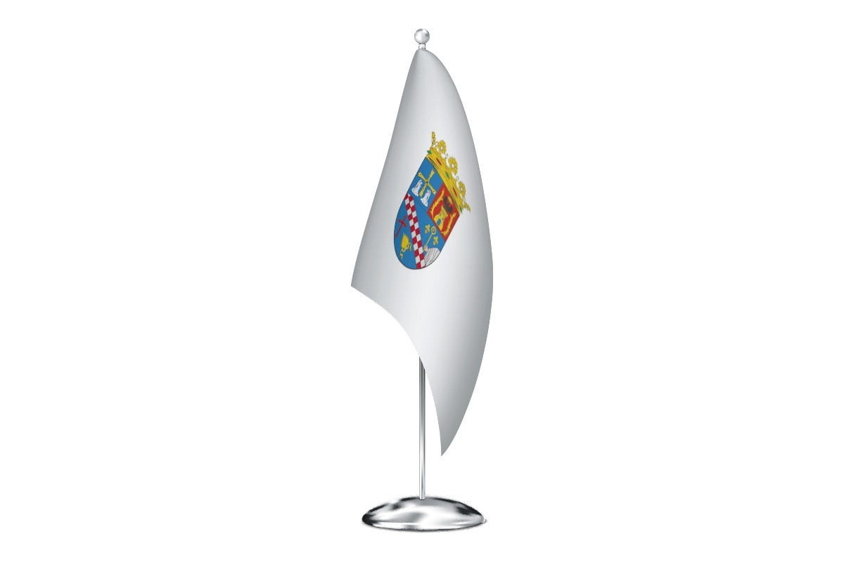 Bandera de despacho de Villanueva de Oscos de alta calidad
