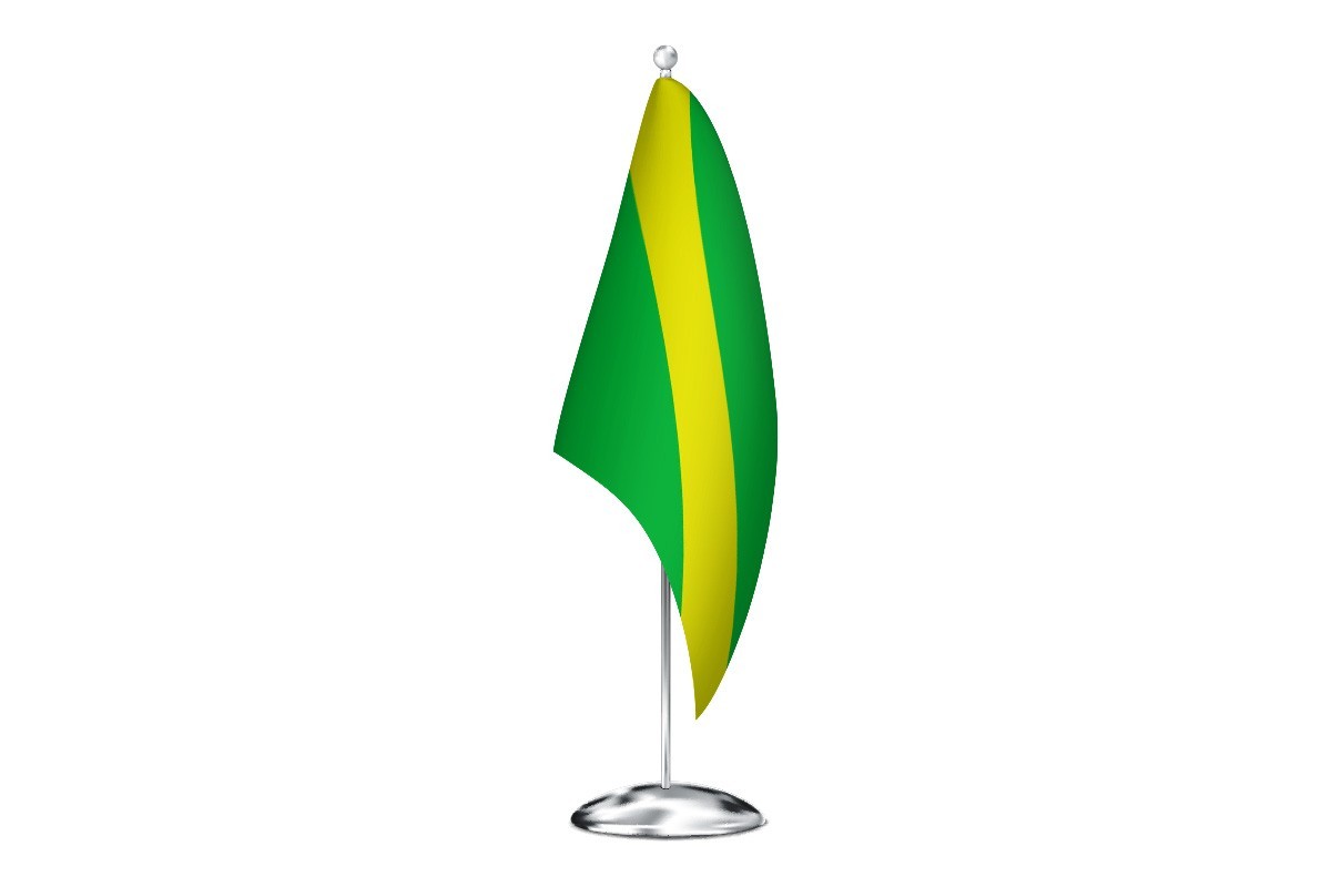 Bandera de despacho de Antigua de alta calidad