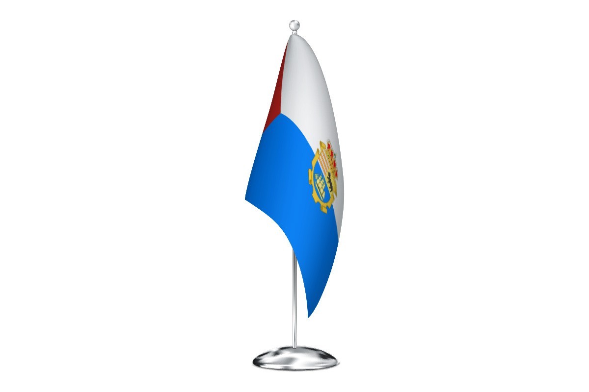 Bandera de despacho de Puerto del Rosario de alta calidad