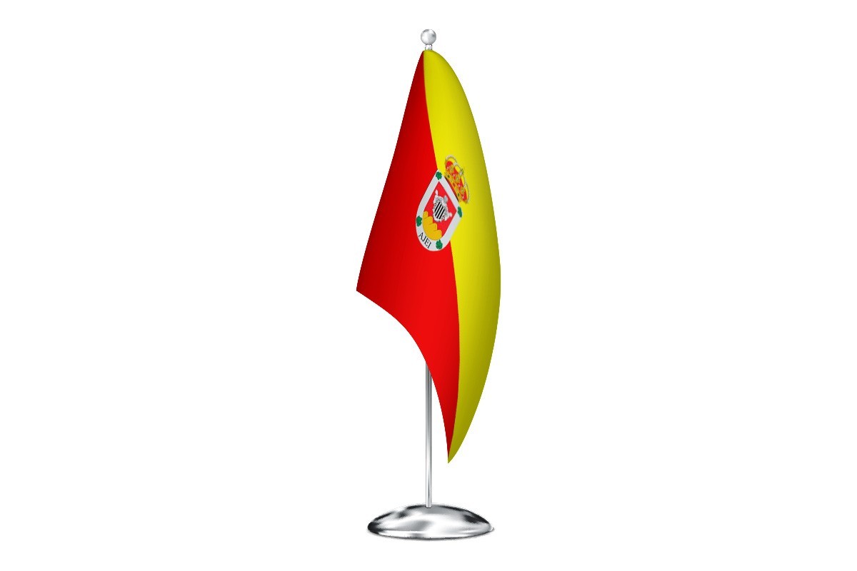 Bandera de despacho de San Bartolomé de alta calidad