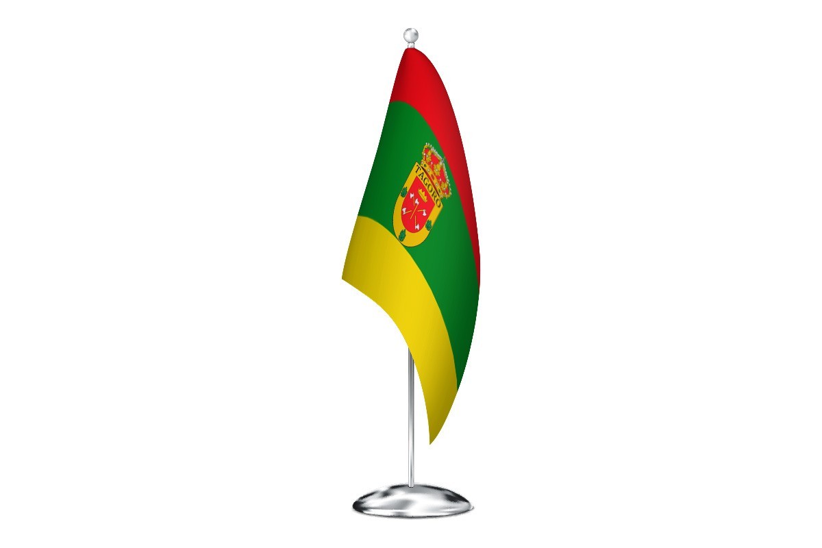 Bandera de despacho de Tacoronte de alta calidad