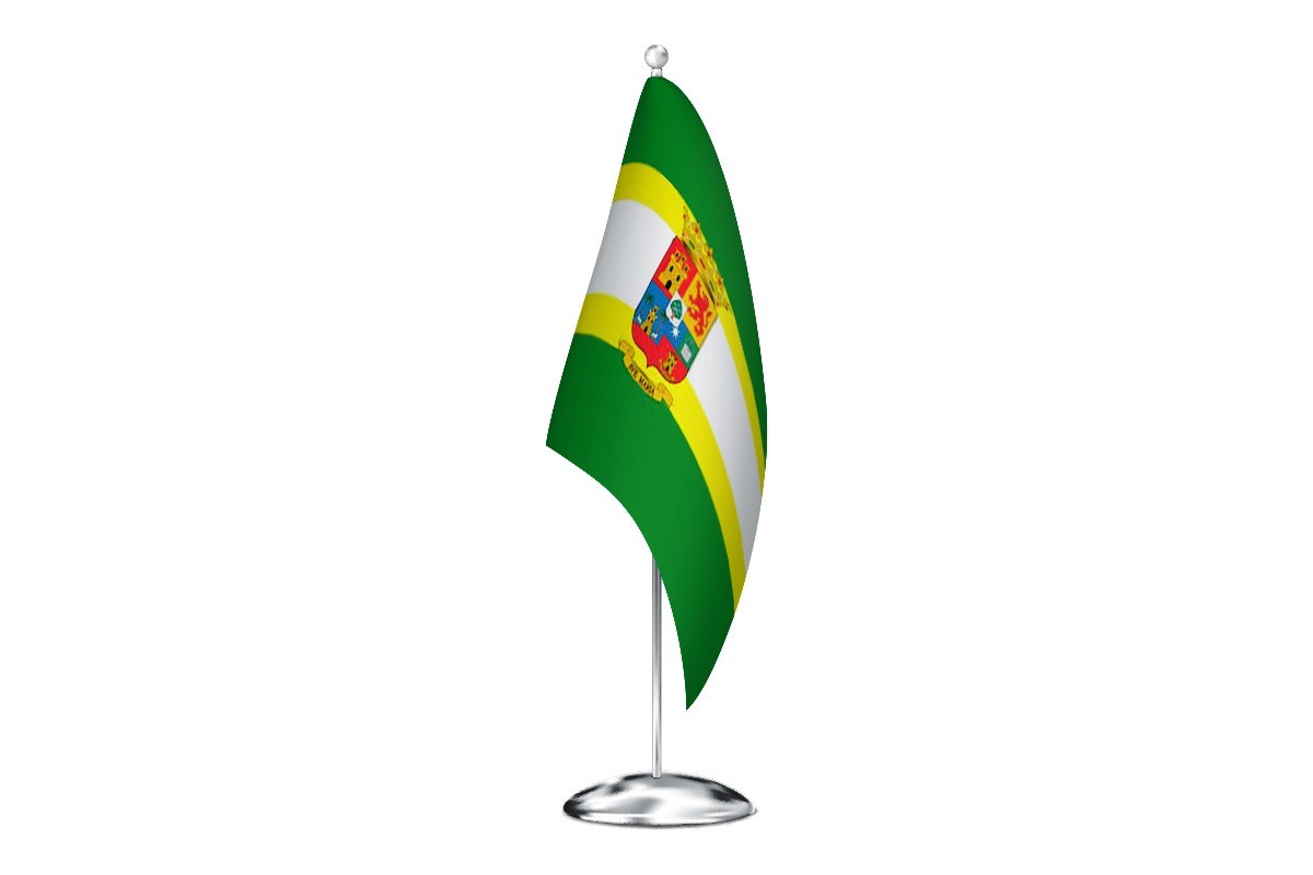 Bandera de despacho de Teror de alta calidad