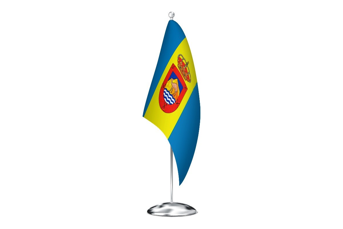Bandera de despacho de Tuineje de alta calidad
