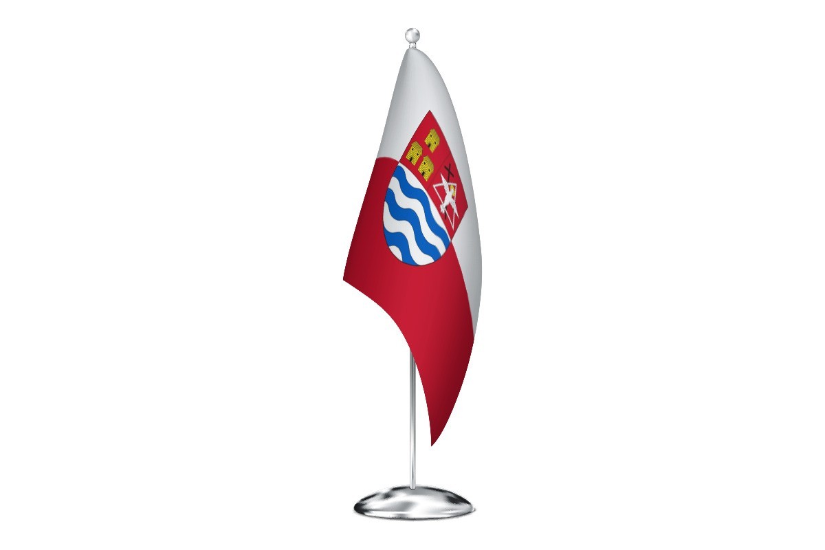 Bandera de despacho de Casas Altas de alta calidad