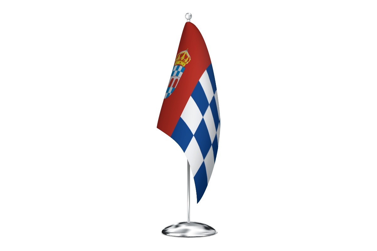 Bandera de despacho de Abadía de alta calidad