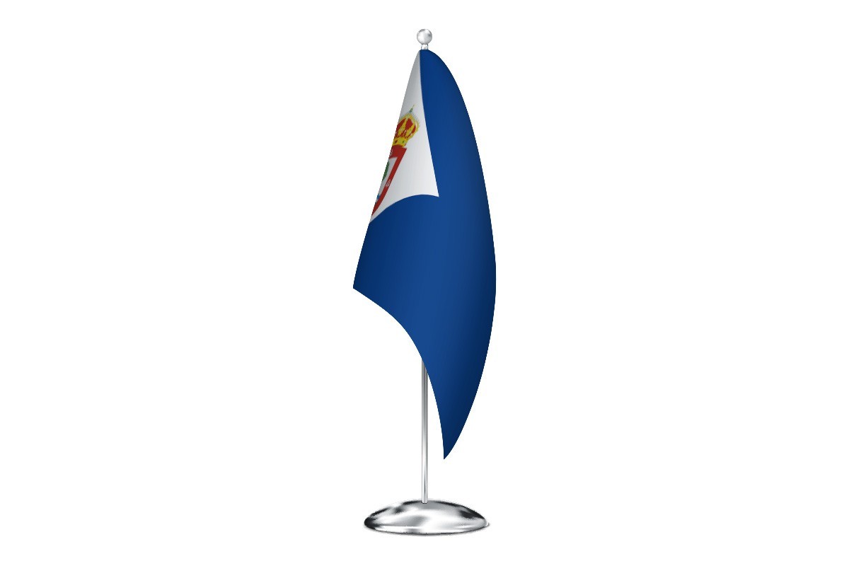 Bandera de despacho de Alagón del Río de alta calidad