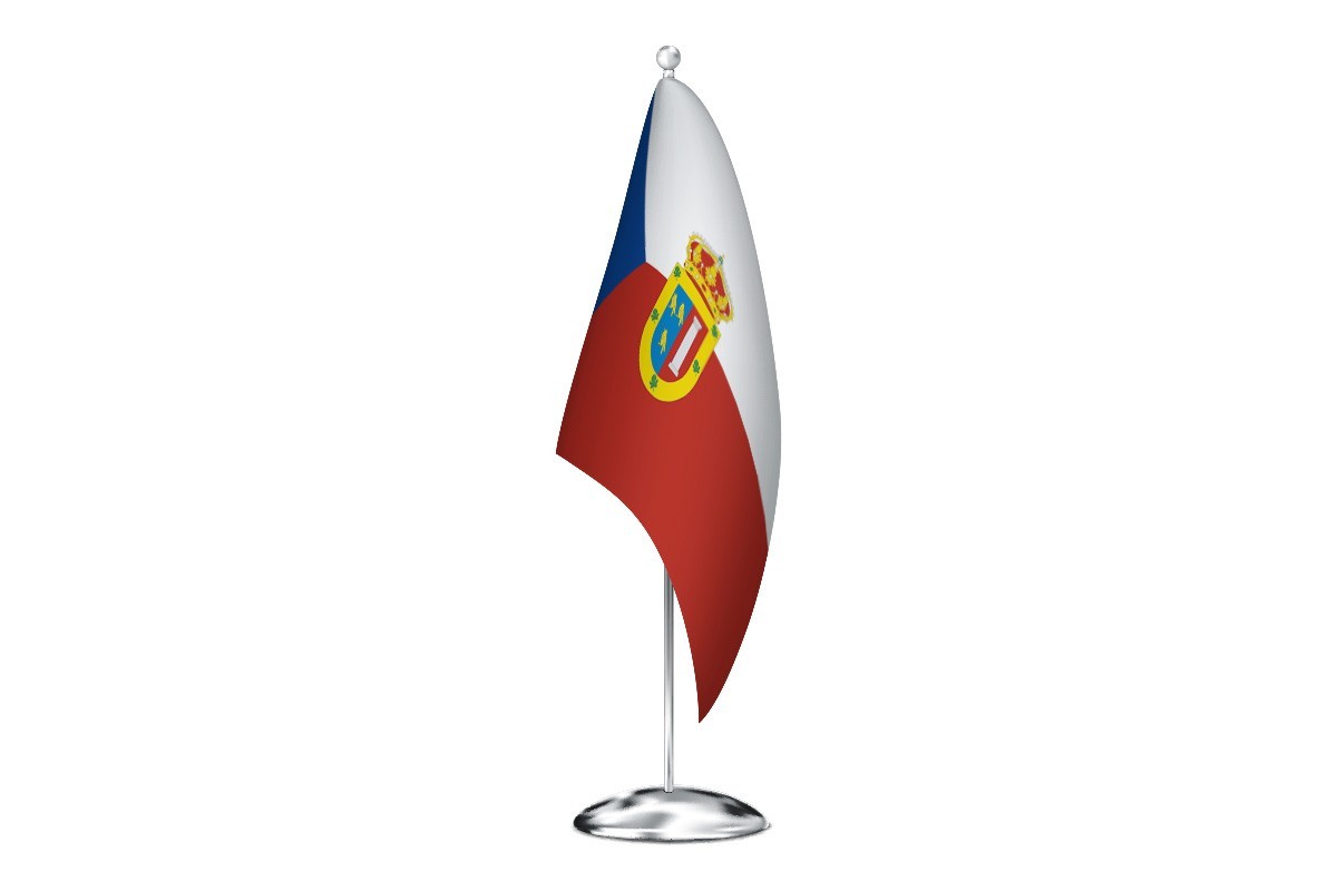 Bandera de despacho de Alconera de alta calidad
