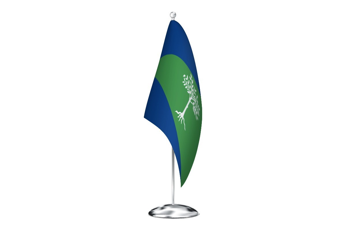Bandera de despacho de Aliseda de alta calidad