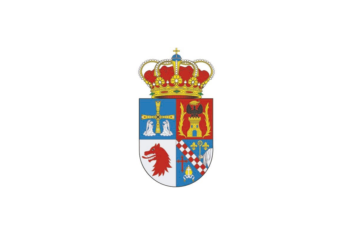 Bandera de San Tirso de Abres de alta calidad para exterior Bandera de San Tirso de Abres de alta calidad para exterior