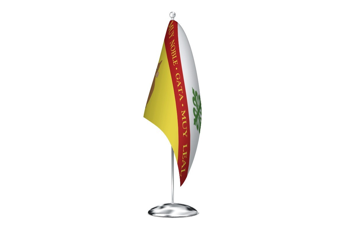 Bandera de despacho de Gata de alta calidad