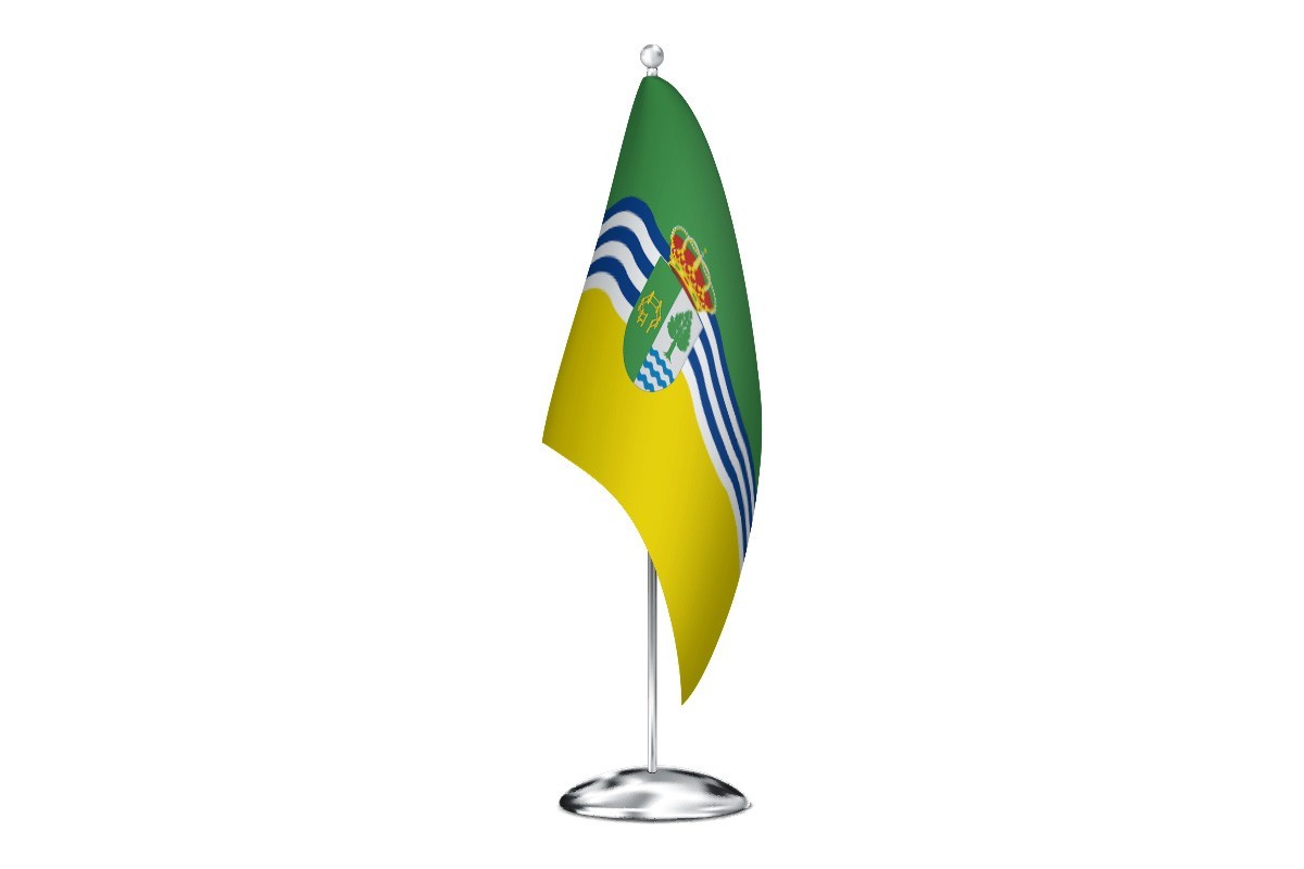 Bandera de despacho de Majadas de alta calidad