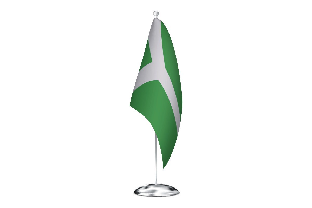 Bandera de despacho de Malpartida de Plasencia de alta calidad