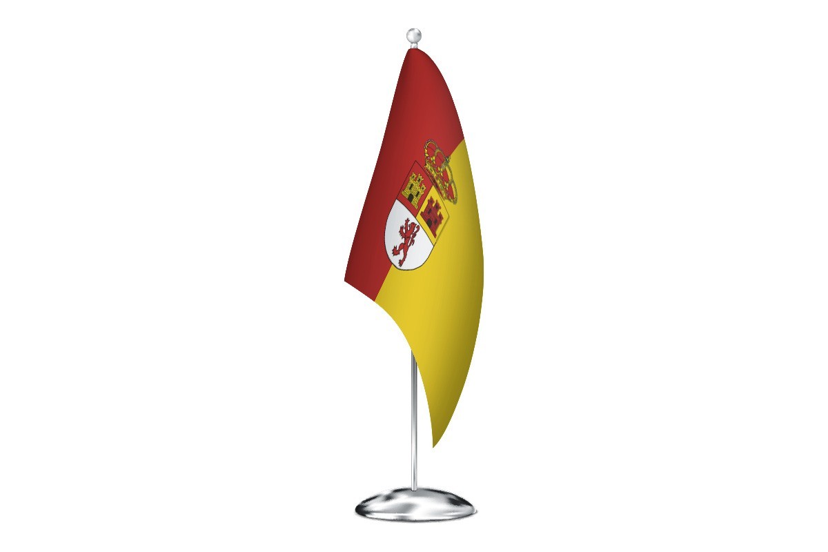 Bandera de despacho de Moraleja de alta calidad