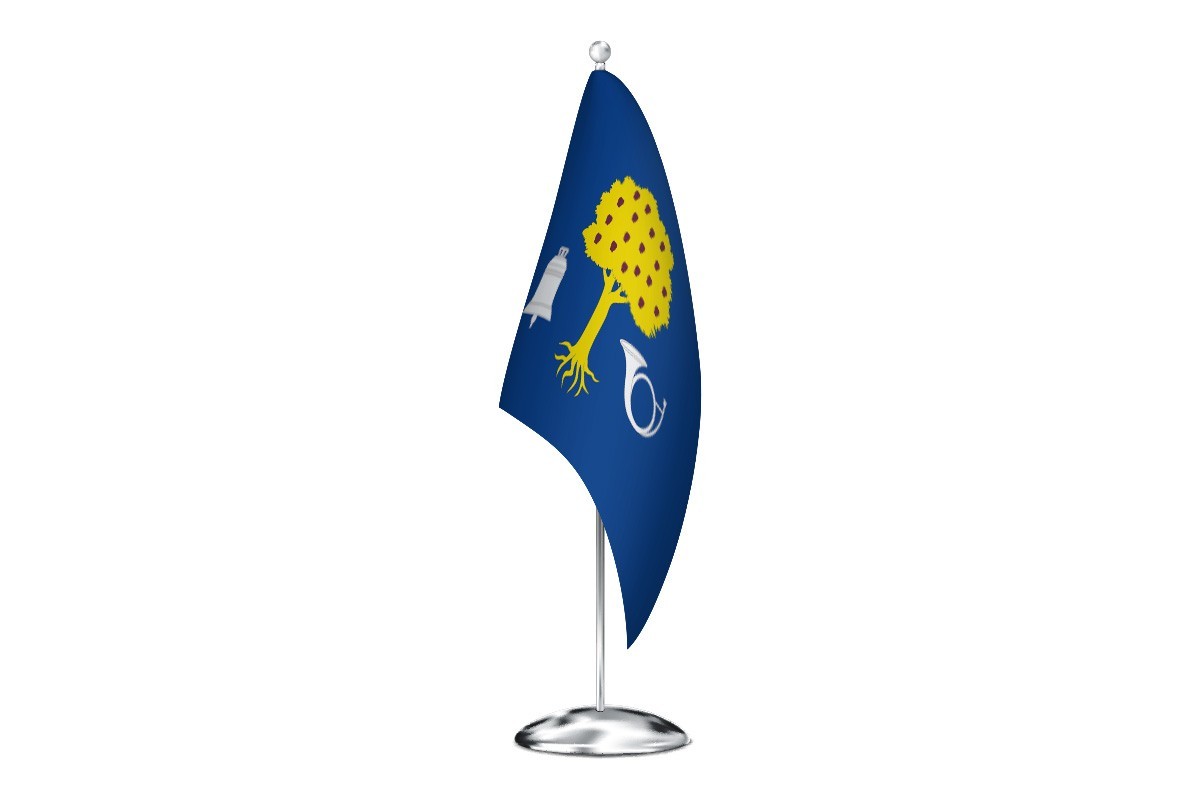 Bandera de despacho de Navalmoral de la Mata de alta calidad