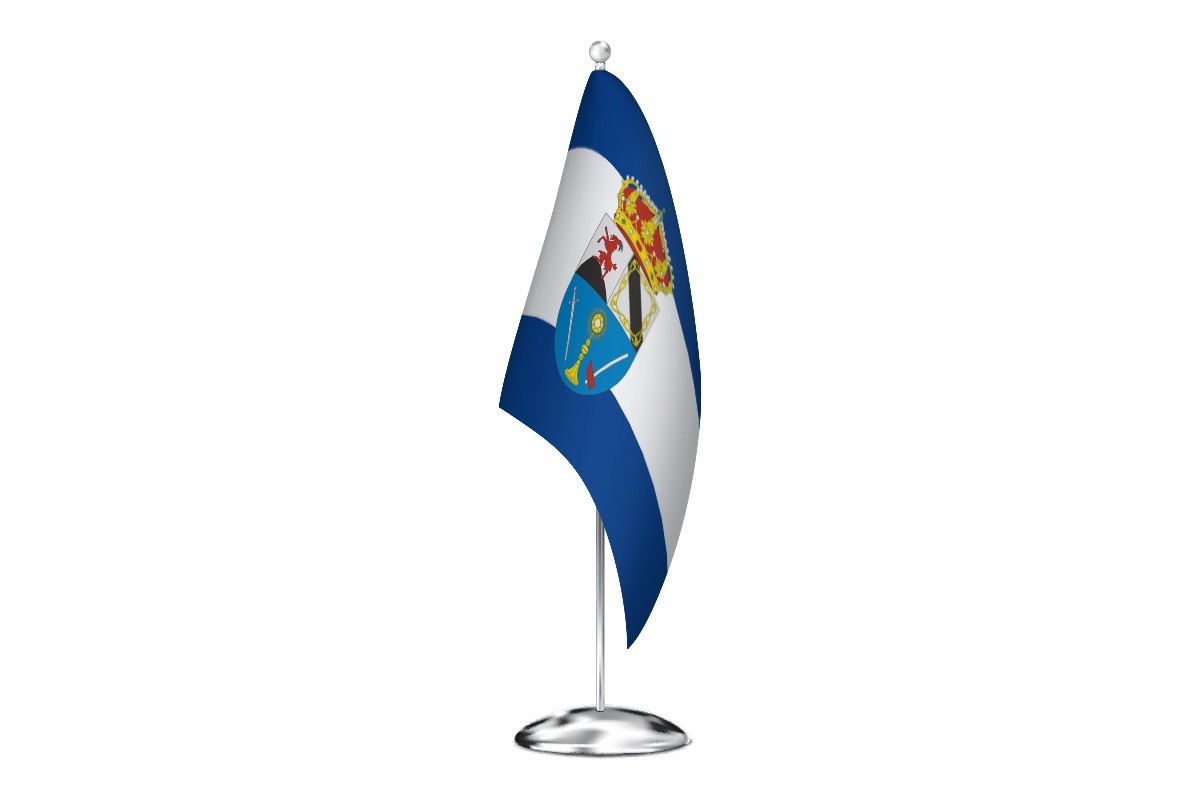 Bandera de despacho de Peñalsordo de alta calidad