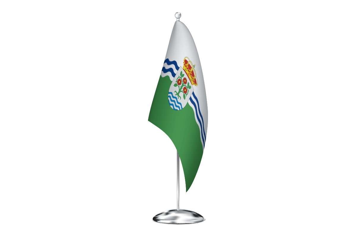 Bandera de despacho de Rosalejo de alta calidad