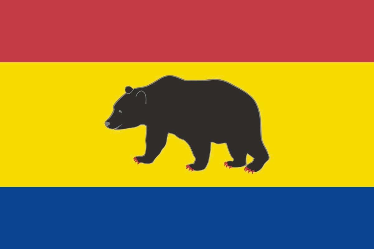 Bandera de Teverga de alta calidad para exterior Bandera de Teverga de alta calidad para exterior