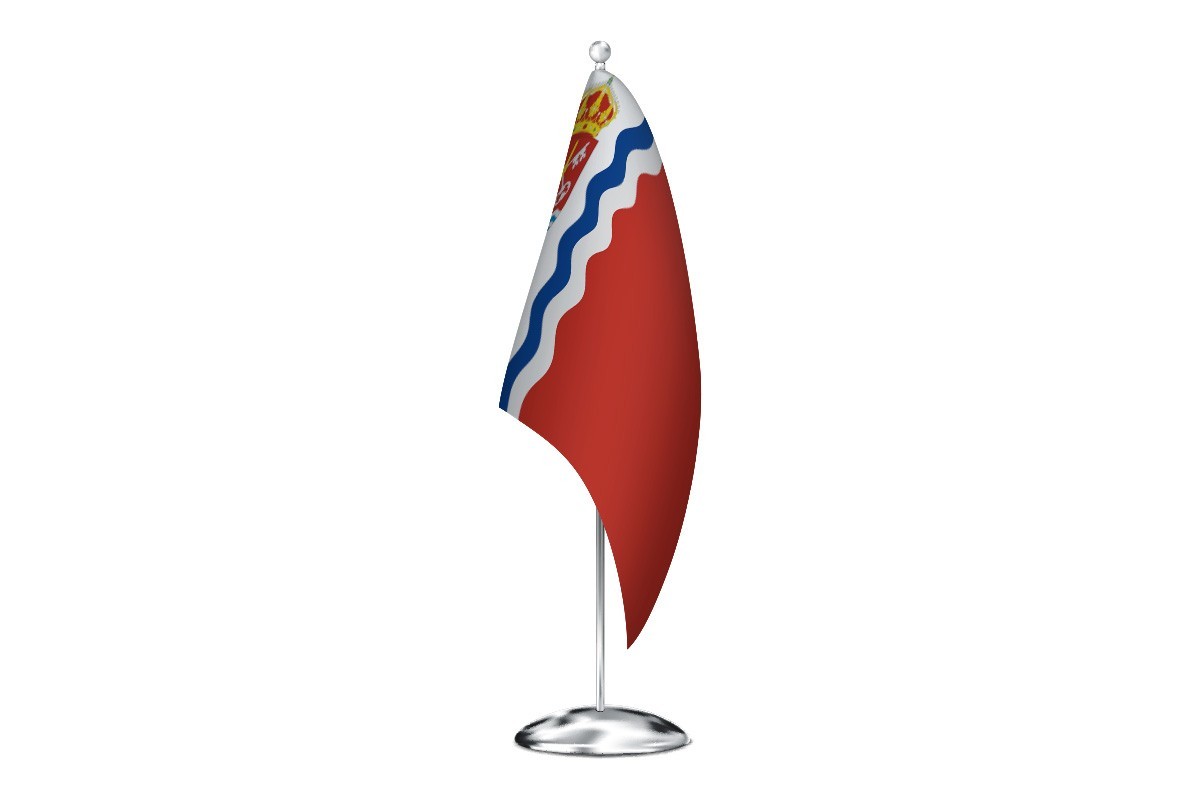 Bandera de despacho de Santa Marta de Magasca de alta calidad