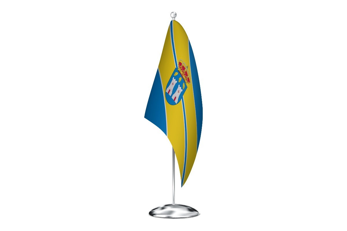 Bandera de despacho de Torrecillas de la Tiesa de alta calidad