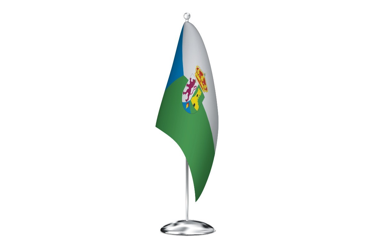 Bandera de despacho de Torrejoncillo de alta calidad