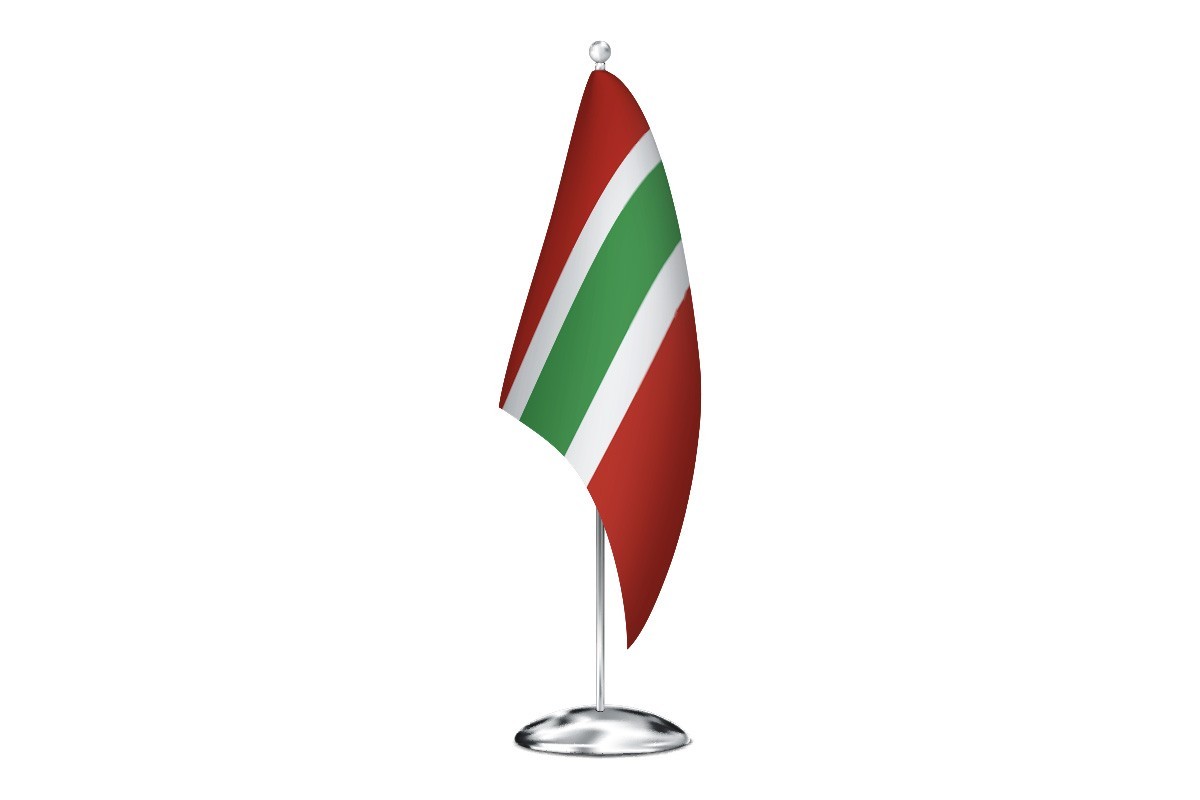 Bandera de despacho de Valle de Santa Ana de alta calidad