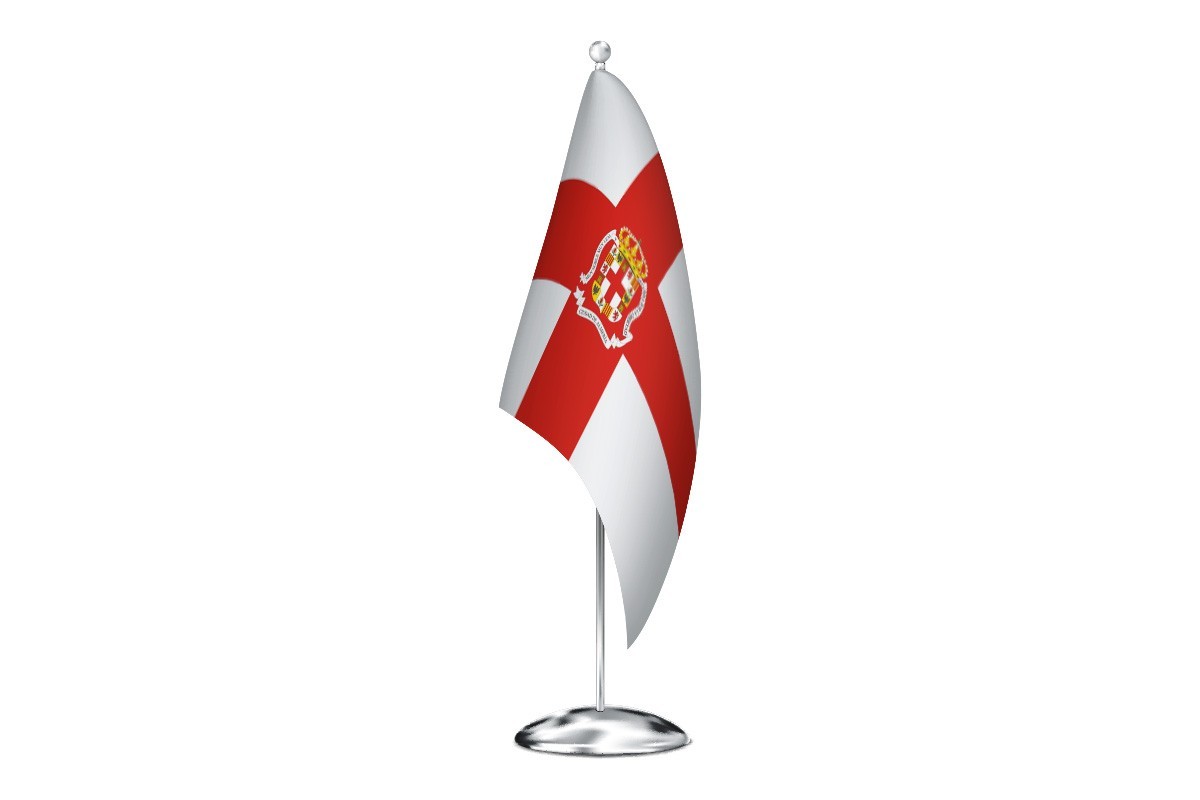 Bandera de despacho de Almería de alta calidad