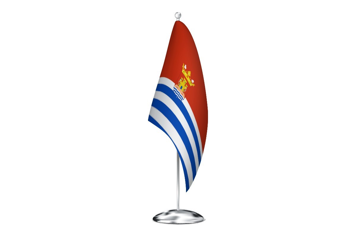 Bandera de despacho de Cartaya de alta calidad