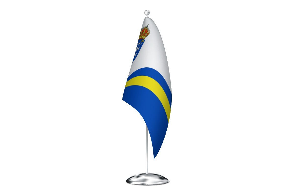 Bandera de despacho de Fines de alta calidad