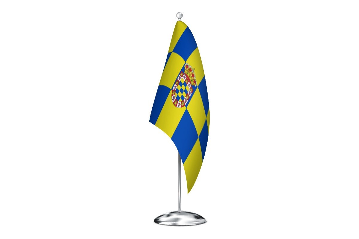 Bandera de despacho de Moguer de alta calidad