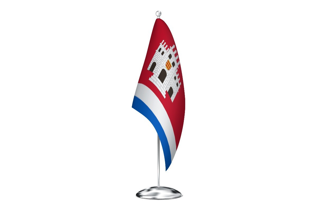 Bandera de despacho de Montemayor de alta calidad