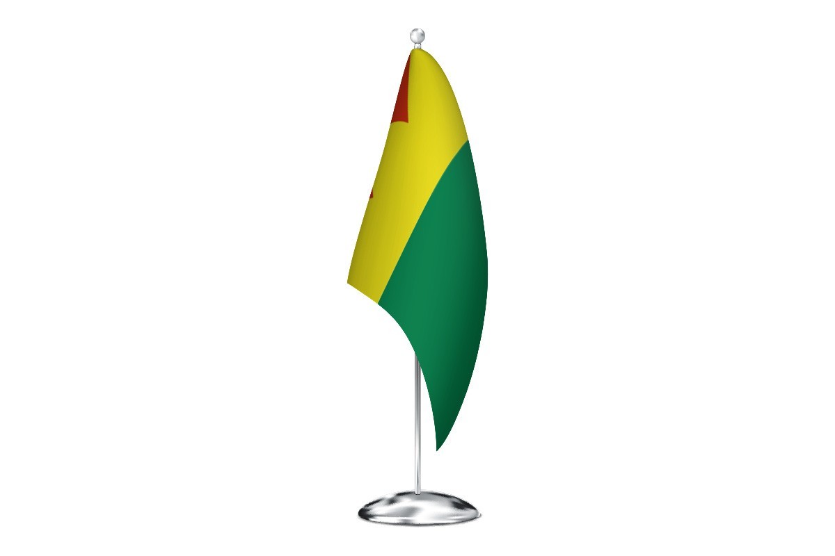 Bandera de despacho de Villanueva de San Juan de alta calidad