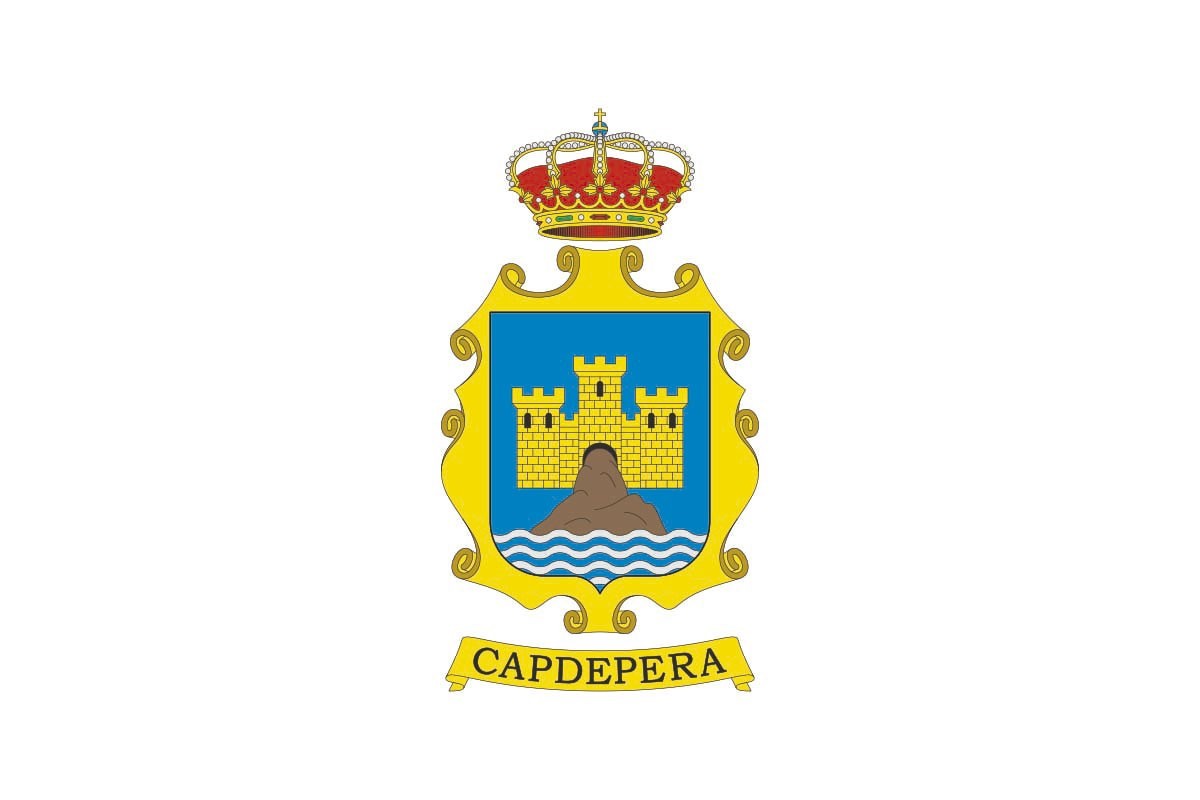 Bandera de Capdepera de alta calidad para exterior Bandera de Capdepera de alta calidad para exterior