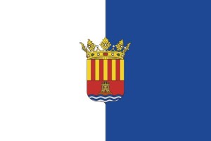 Bandera de despacho de Alicante provincia de alta calidad