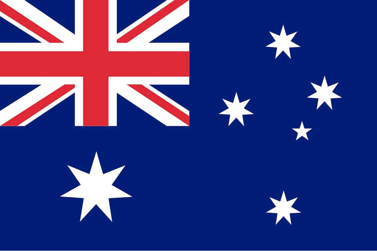 Bandera de despacho de Australia de alta calidad