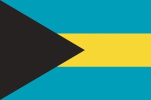 Bandera de despacho de Bahamas de alta calidad