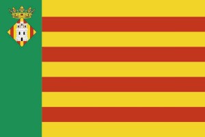 Bandera de despacho de Castellón de alta calidad