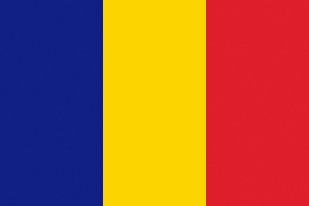 Bandera de despacho de Chad sin escudo de alta calidad Bandera de despacho de Chad sin escudo de alta calidad