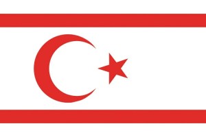 Bandera de despacho de Chipre del norte de alta calidad