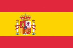 Bandera de despacho de España de alta calidad Bandera de despacho de España de alta calidad