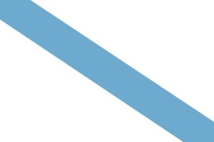 Bandera de despacho de Galicia sin escudo de alta calidad