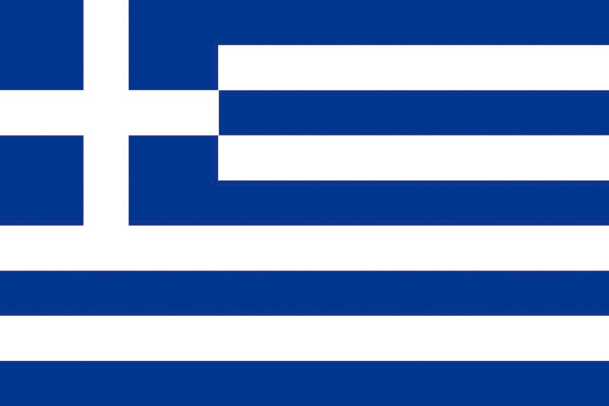 Bandera de despacho de Grecia de alta calidad Bandera de despacho de Grecia de alta calidad