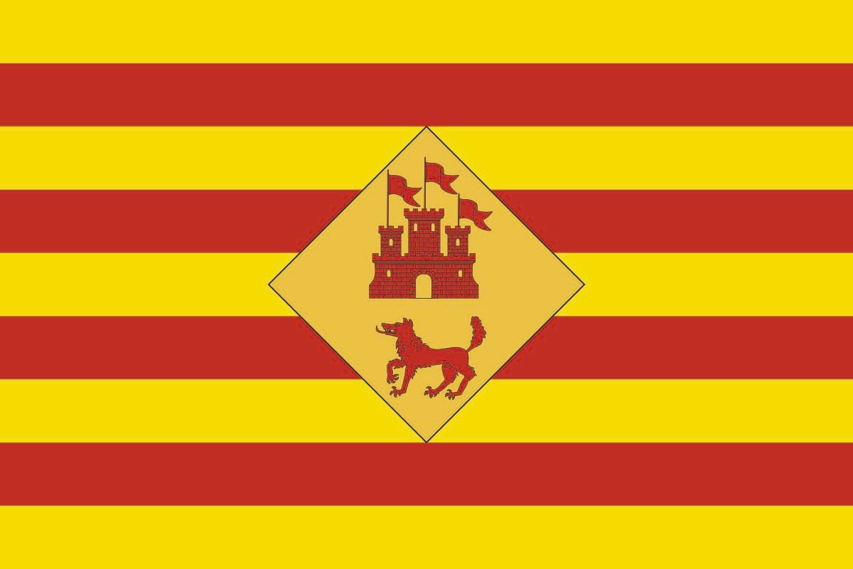Bandera de Llubí de alta calidad para exterior Bandera de Llubí de alta calidad para exterior