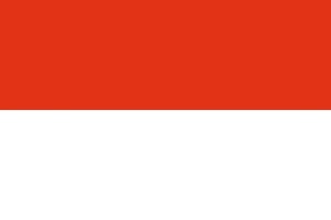Bandera de despacho de indonesia sin escudo de alta calidad Bandera de despacho de indonesia sin escudo de alta calidad