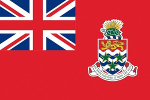 Bandera de despacho de Islas Caiman de alta calidad